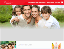 Tablet Screenshot of jnjvenezuela.com